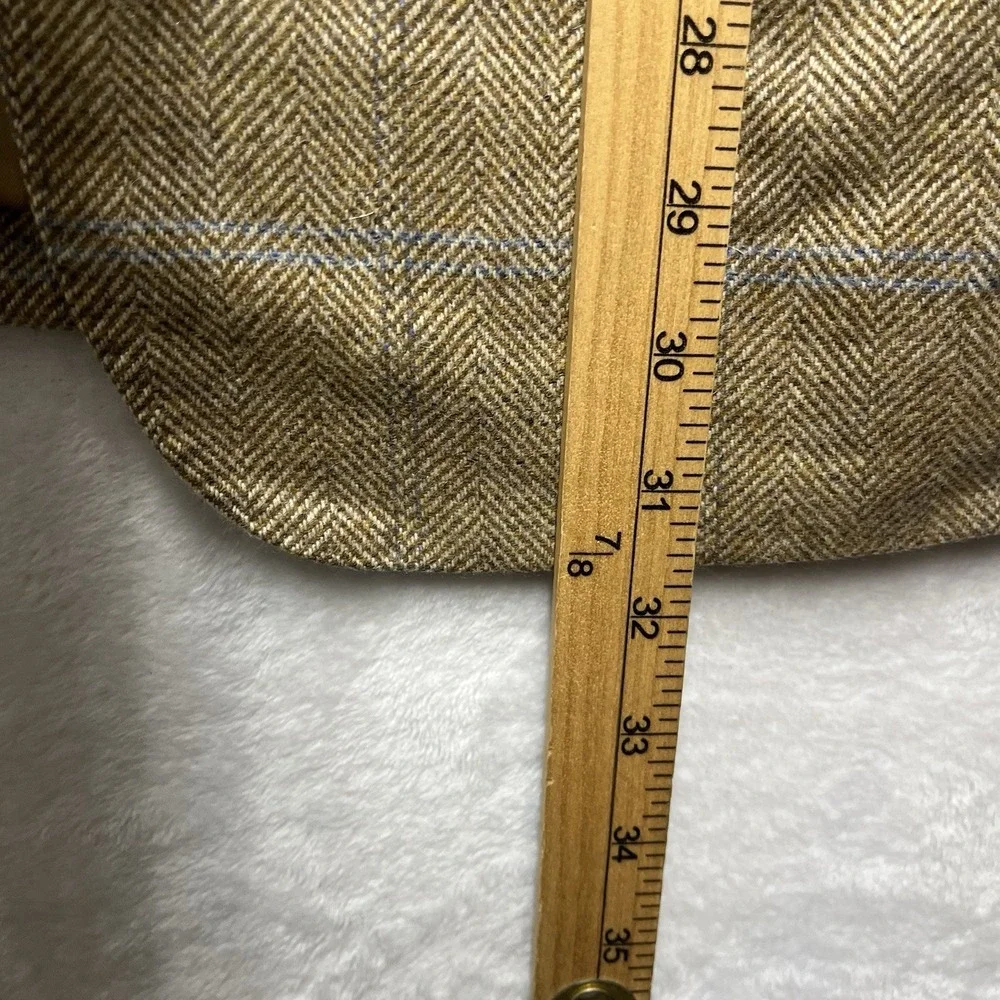 Loro Piana Cashmere Blazer Lord's Tailor Men's 38R Windowpane Plaid